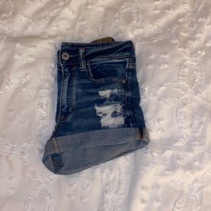American Eagle Next Level Stretch Jean Short Cutoffs